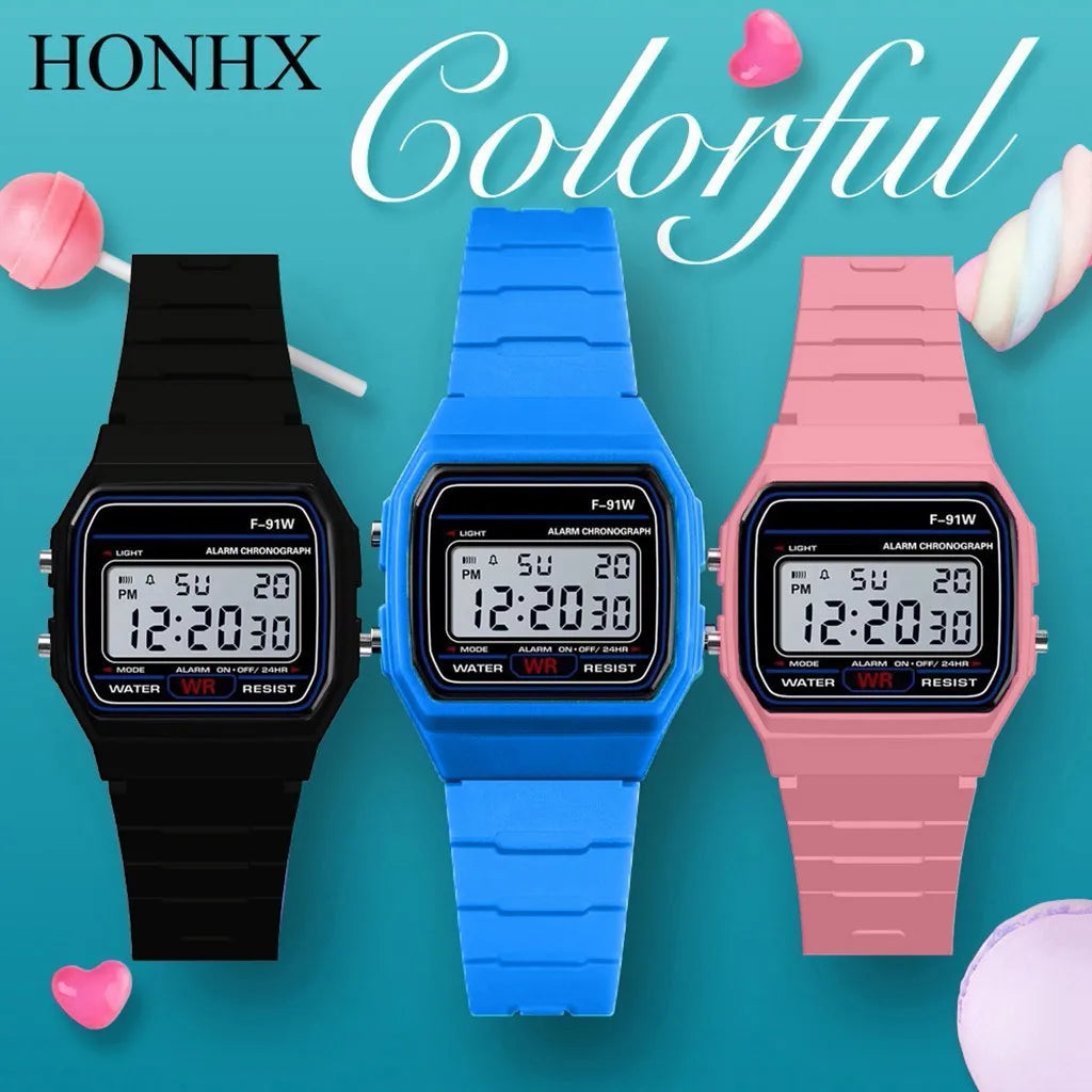Men's Vintage Military Sport LED Digital Waterproof Watch Digital Sport Watch Babs
