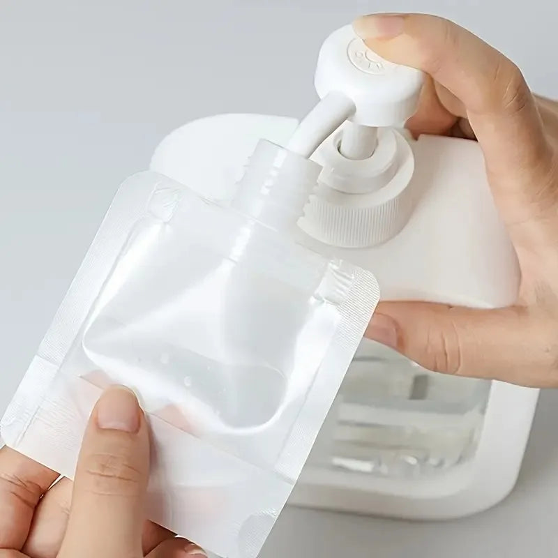 Travel Refillable Cosmetic Bottles Set – Leakproof 1oz 1.7oz 3.4oz Travel Bottle Set Babs