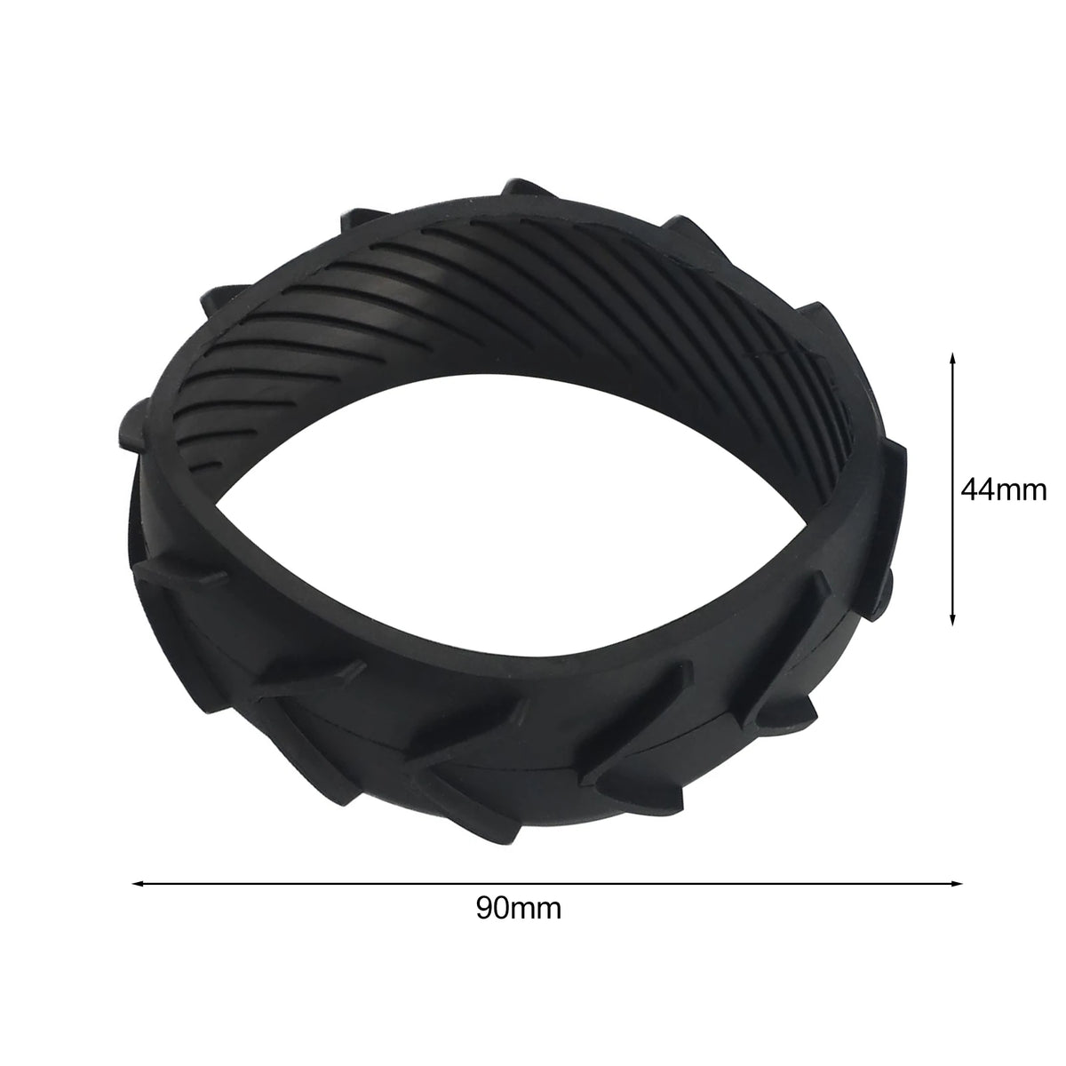 Rubber Wheel Protection for Worx Robotic Lawnmower Front Wheel Lawnmower Wheel Guard Babs