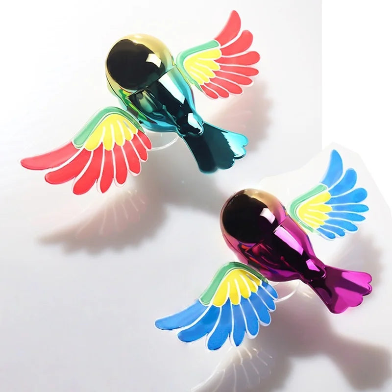 Wind-Powered Flying Bird Car Ornament – Moving Wings Decor Car Ornament Babs 2Pcs