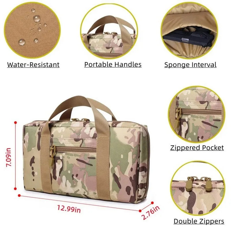 EDC Tactical Carry Bag – Nylon Handgun & Accessory Pouch Tactical Carry Bag Babs