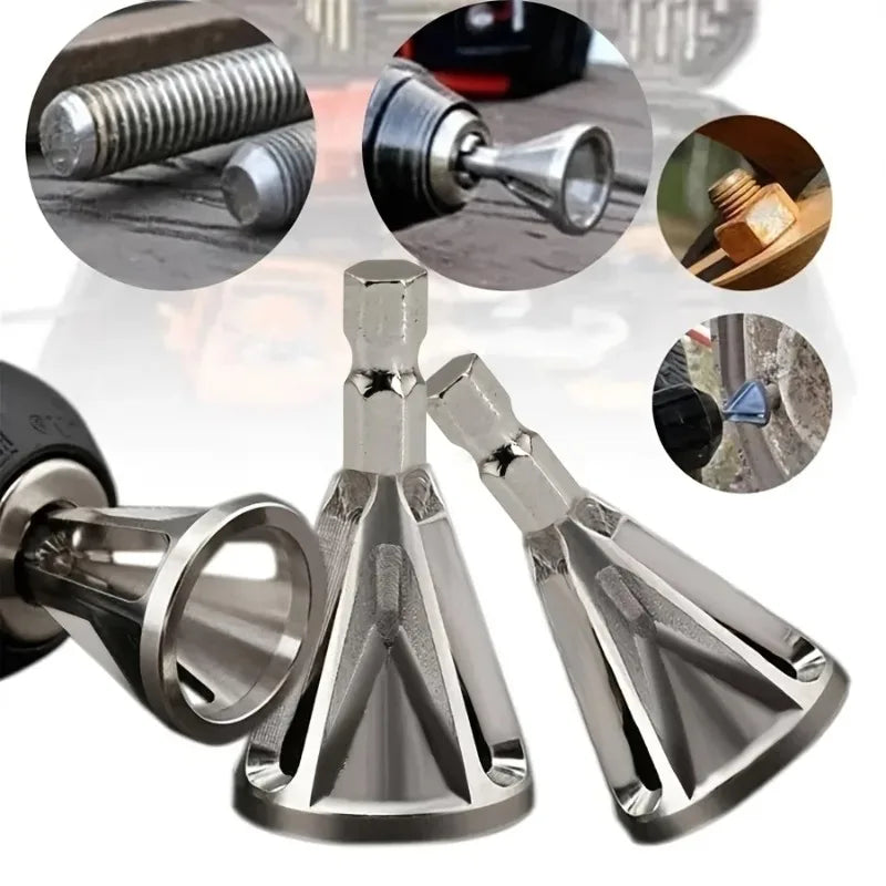 Hex Shank Bolt Chamfer Deburring Tool | Electric Reamer Deburring Reamer Tool Babs