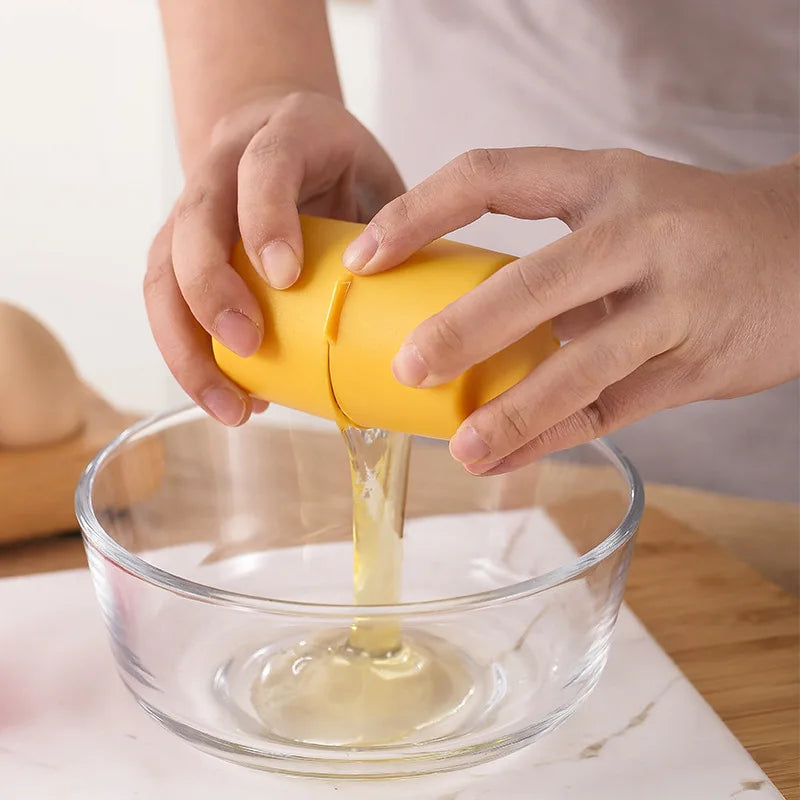 3-in-1 Egg Cracker, Whisk & Yolk Separator Kitchen Gadget Egg Kitchen Gadget Babs