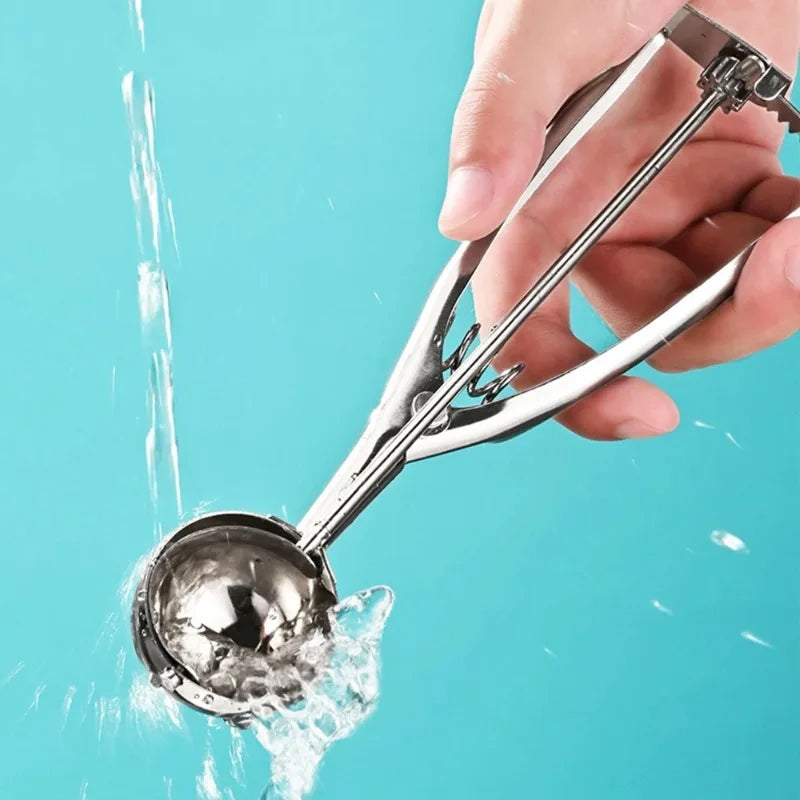 Stainless Steel Trigger Ice Cream Scoop & Ball Maker Ice Cream Scoop Babs