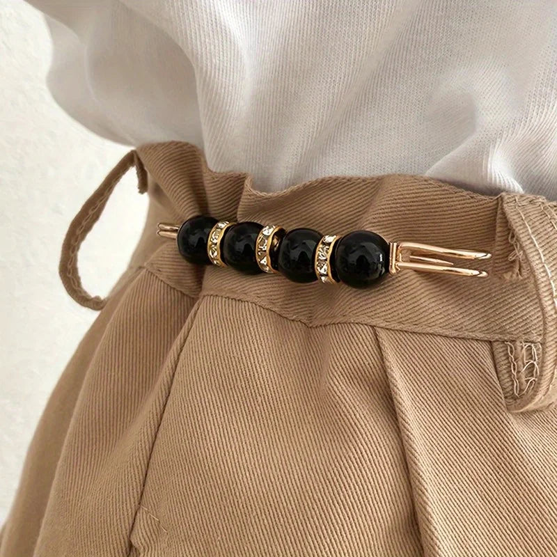 Flower Brooch Pin – Waist Shrinker & Corsage Safety Pin Brooch & Safety Pin Babs