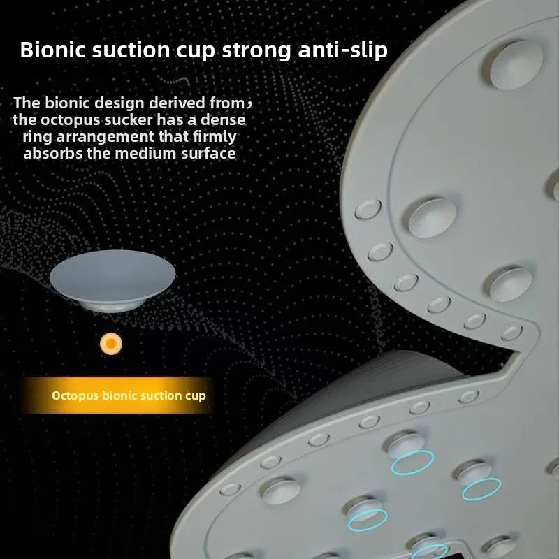 Silicone Foot Scrubber Bath Mat – Anti-Slip Dead Skin Remover Foot Scrubber Mat Babs