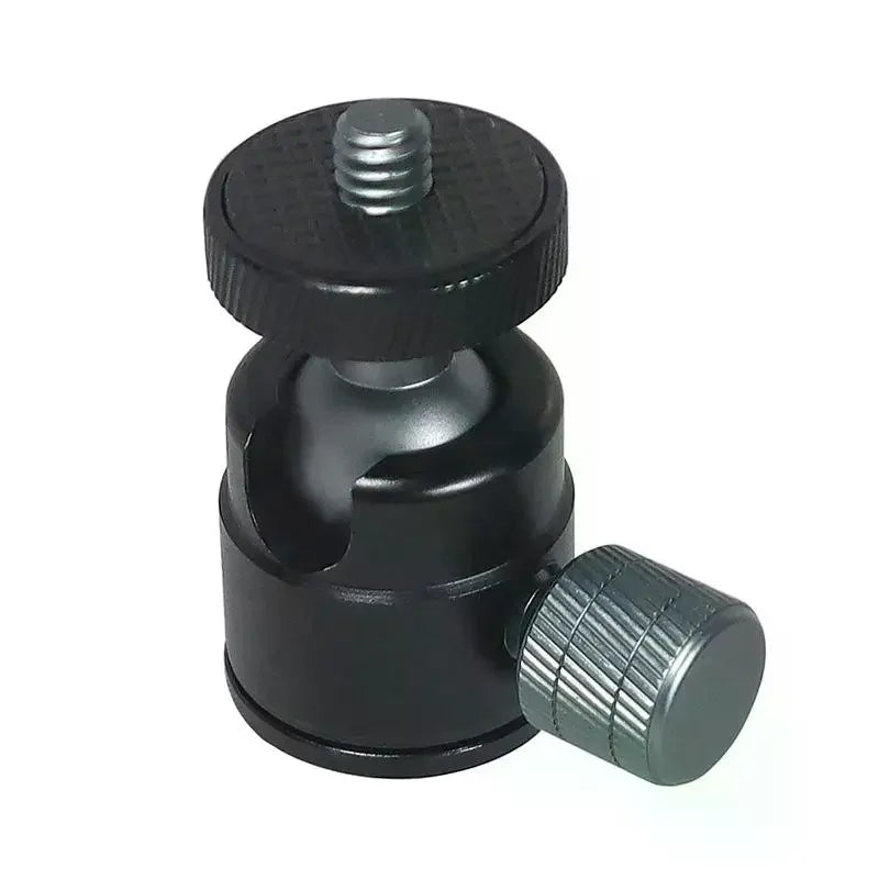 Mini Ball Head 1/4" Screw 360° Swivel Mount for Camera Tripod Camera Ball Head Mount Babs
