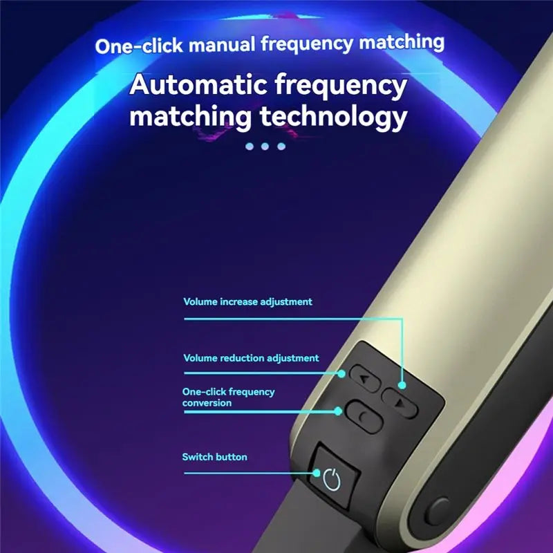 UHF Wireless Microphone – SKM9000 | 50m Range, Adjustable Wireless Microphone Babs