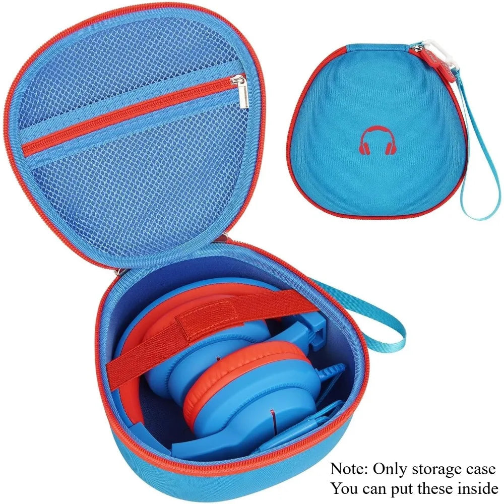 Kids Headphones Case – Fits iClever, EarFun, JoySpark & More Headphones Carrying Case Babs