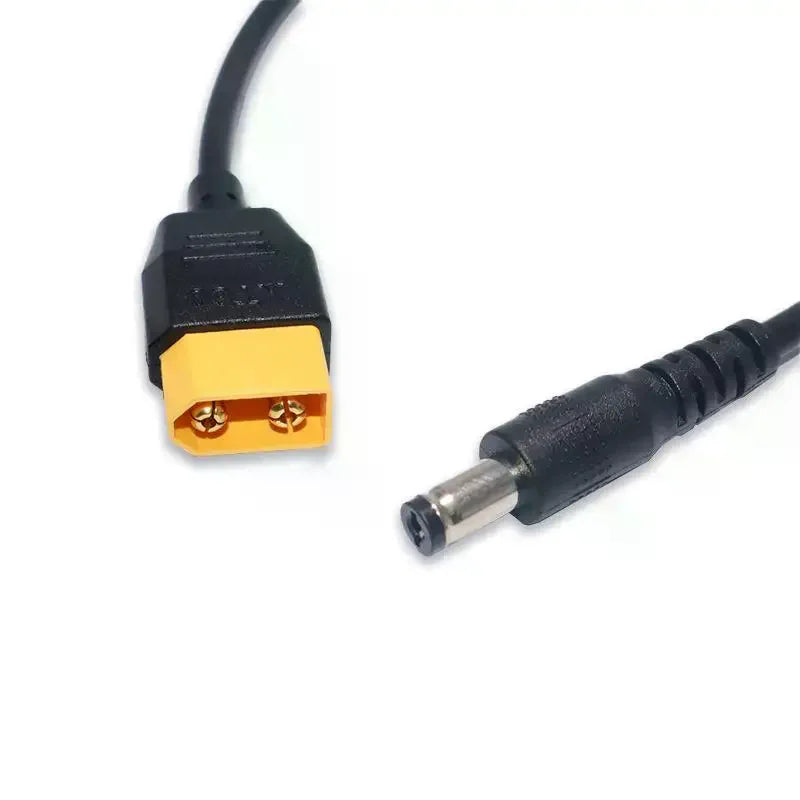 XT60 to DC5.5mm Male Adapter Cable for FPV & LiPo Charging Power Adapter Cable Babs