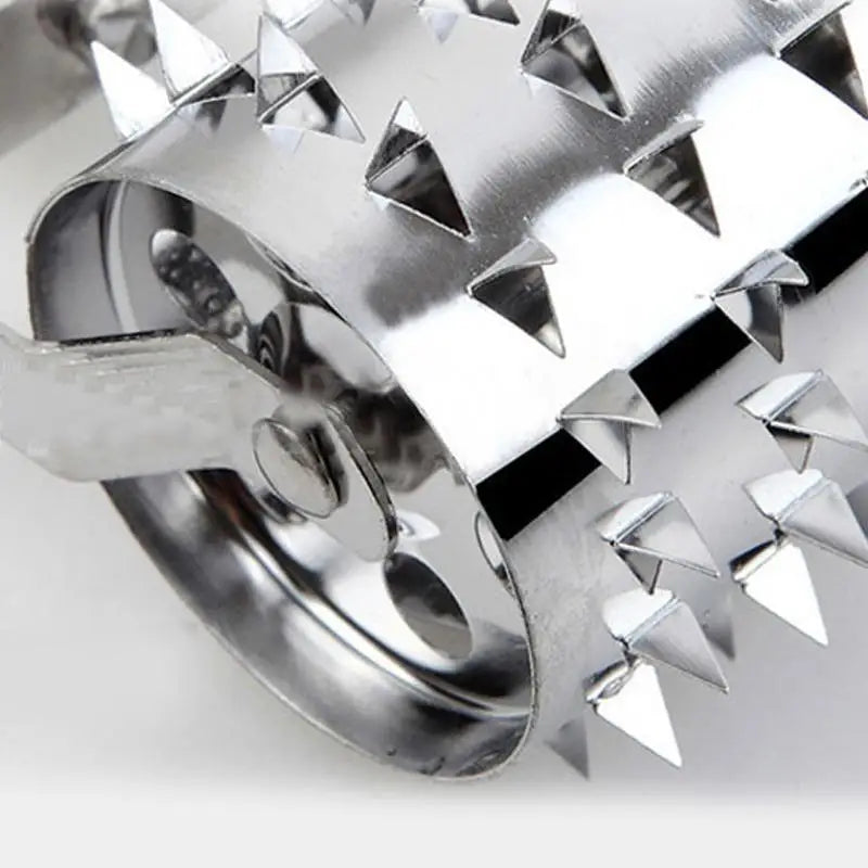 Stainless Steel Roller Meat Tenderizer | BBQ Kitchen Tool Meat Tenderizer Babs