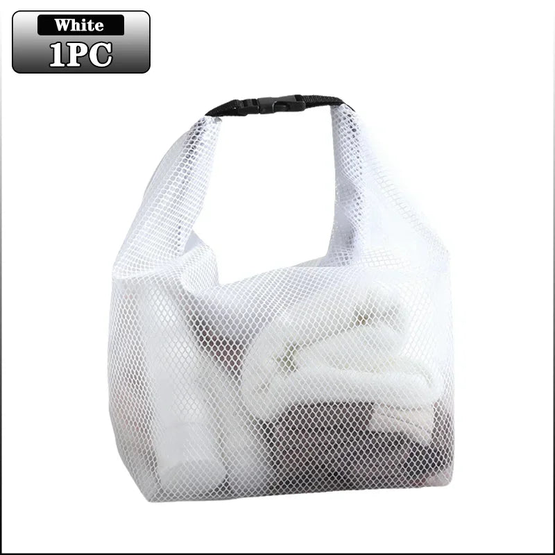Waterproof Wet Dry Swimming Storage Bag | Travel Organizer Waterproof Storage Bag Babs White-1PC S
