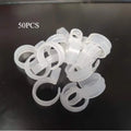 50pcs Windproof Plastic Clothes Drying Rack Hooks Laundry Rack Hooks Babs 50pcs