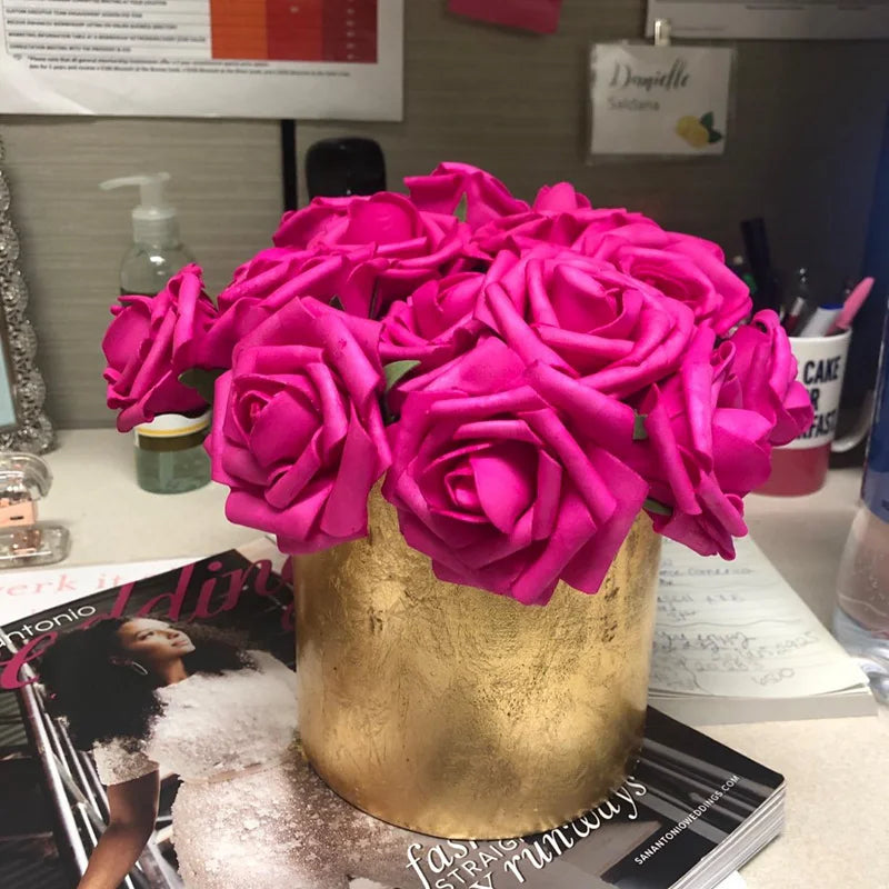 Artificial PE Foam Rose Flowers for Wedding & Party Décor Artificial Flowers Babs