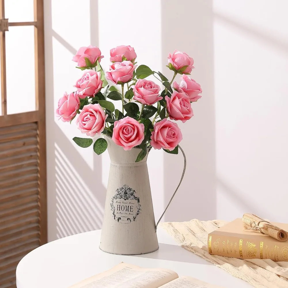 50cm Silk Artificial Rose Bouquet – Wedding & Home Decor Artificial Flower Bouquet Babs