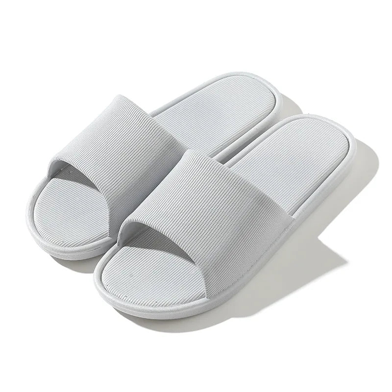 Couple Slippers Non-Slip Soft Sole Indoor Home Sandals Indoor Slippers Babs
