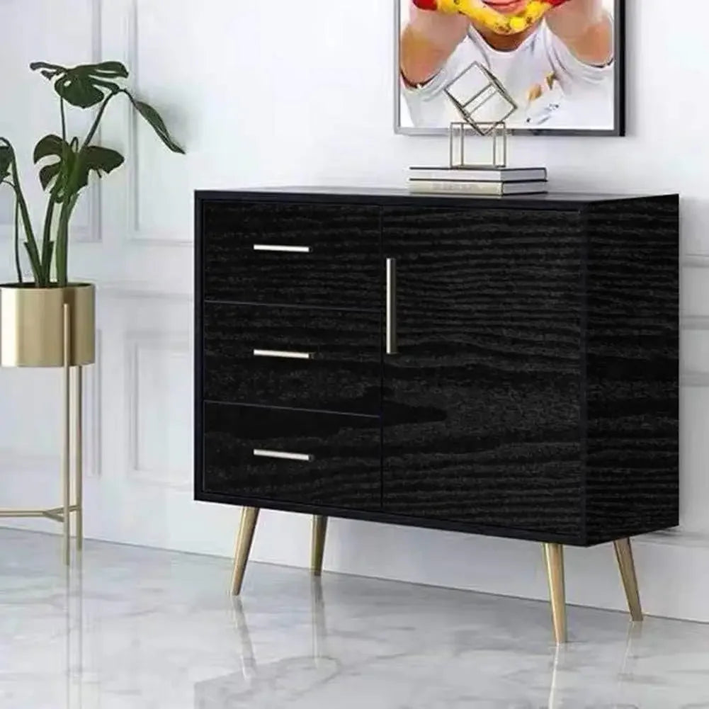 Black Wood Grain Self-Adhesive Wallpaper – Furniture Sticker Self-Adhesive Wallpaper Babs