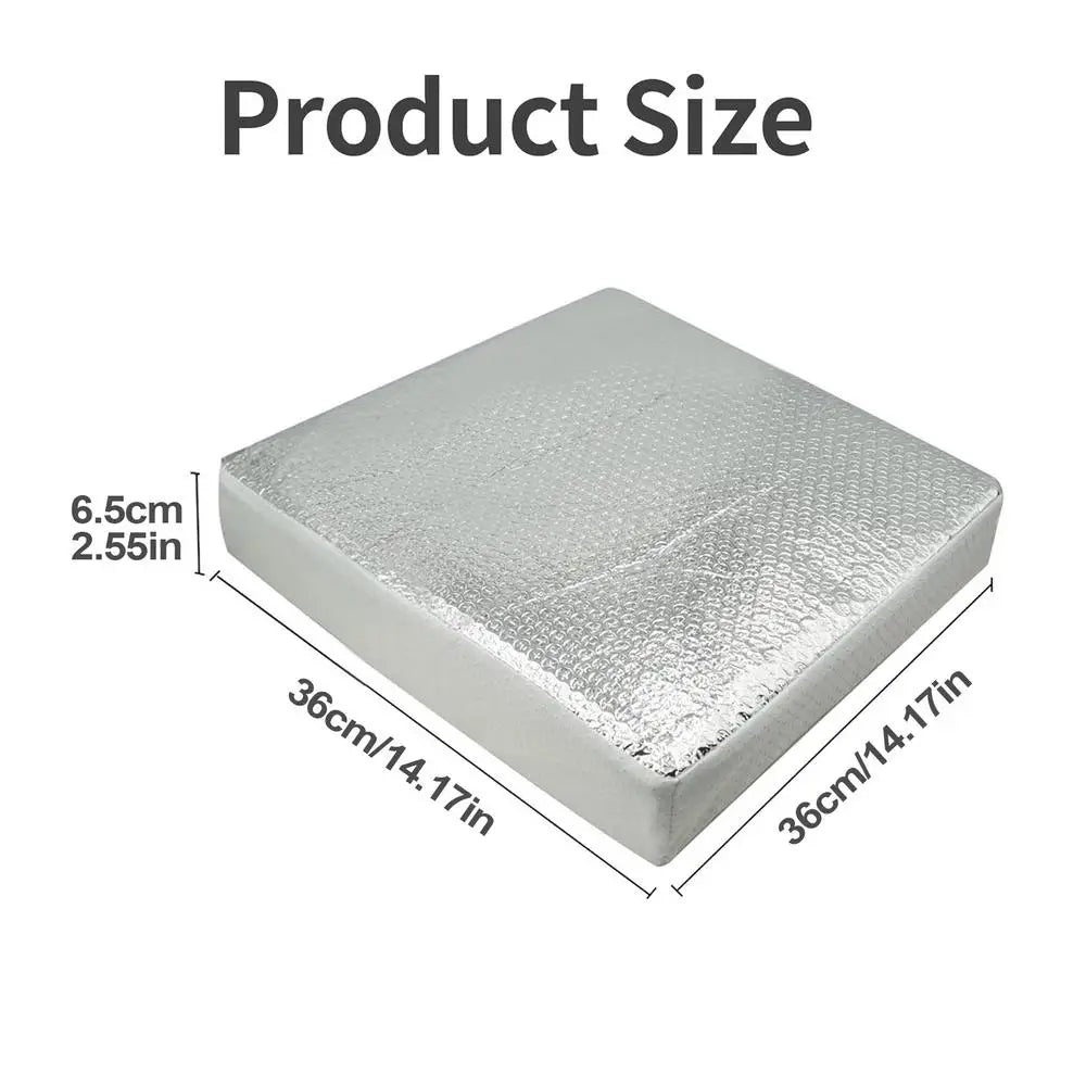 RV Roof Vent Cover – Reflective Waterproof Skylight Insulator RV Vent Insulator Babs 36x36x6.5cm