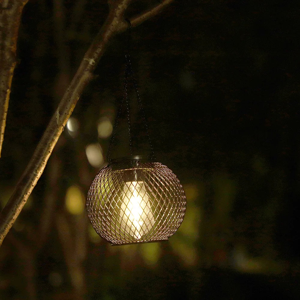 Solar Hanging Lantern Outdoor – Waterproof Decorative Light Solar Hanging Lantern Babs