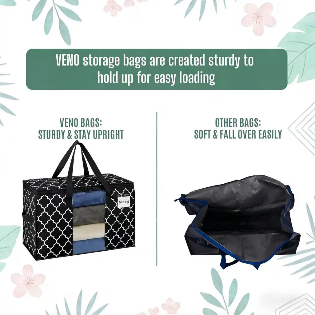 Collapsible Storage Bags for Clothes, Blankets & Bedding Collapsible Storage Bags Babs
