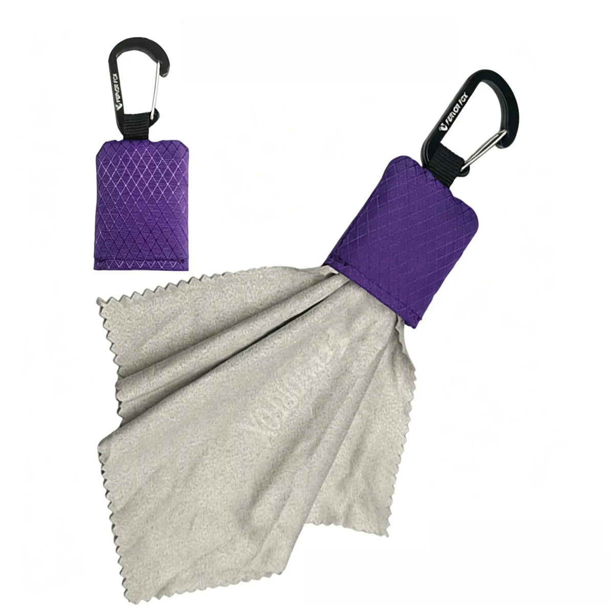 Microfiber Quick-Dry Towel & Eyeglass Cleaning Cloth Microfiber Cleaning Towel Babs PURPLE