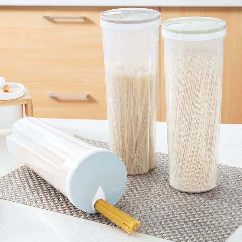 Airtight Pasta Storage Canister – Large Capacity, Food Grade Food Storage Canister Babs