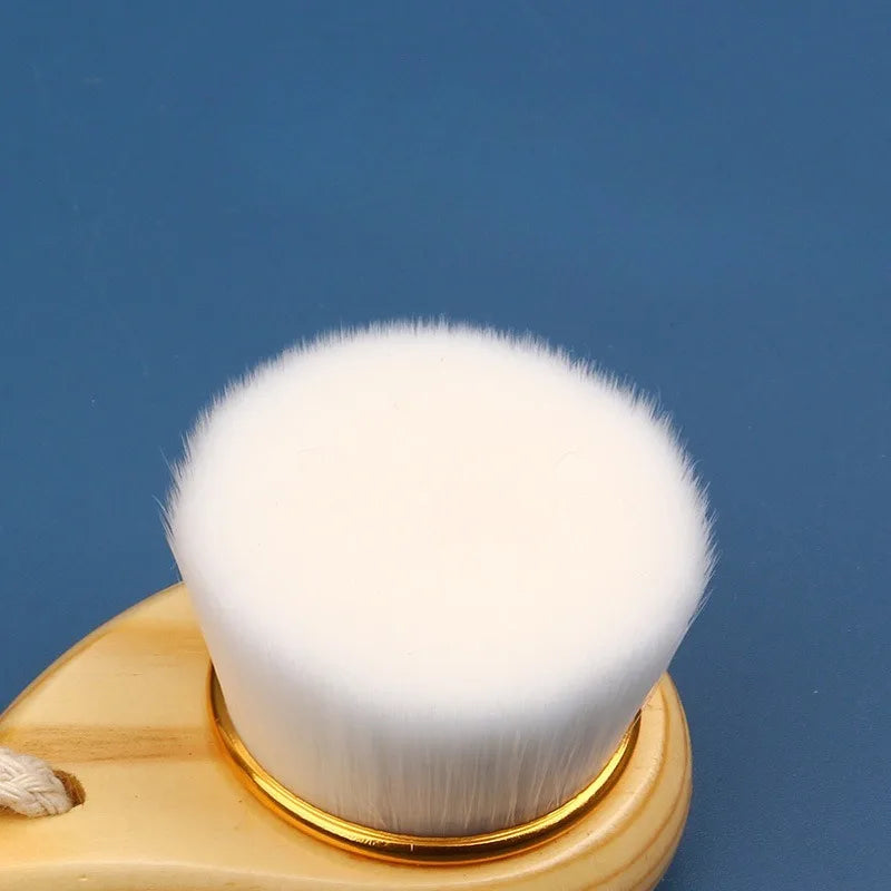 Facial Cleansing Brush – Soft Bristles & Wood Handle | Babs Facial Cleansing Brush Babs