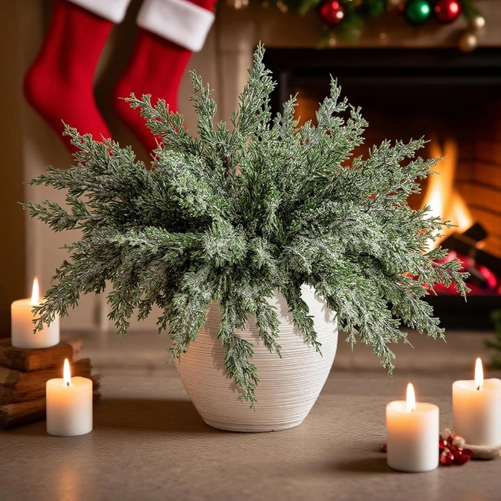Artificial Cypress Branches 20/40pc – Wedding & Home Decor Artificial Plant Branches Babs