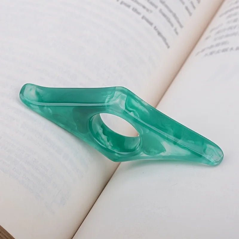 Thumb Book Page Holder – Resin Bookmark & Reading Aid Resin Bookmark Babs