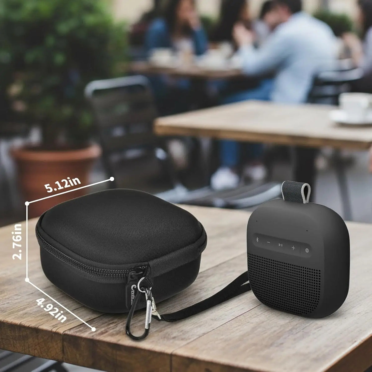 Paiyule Case for Bose SoundLink Micro 2 – Hard Shell Carry Bag Speaker Carrying Case Babs