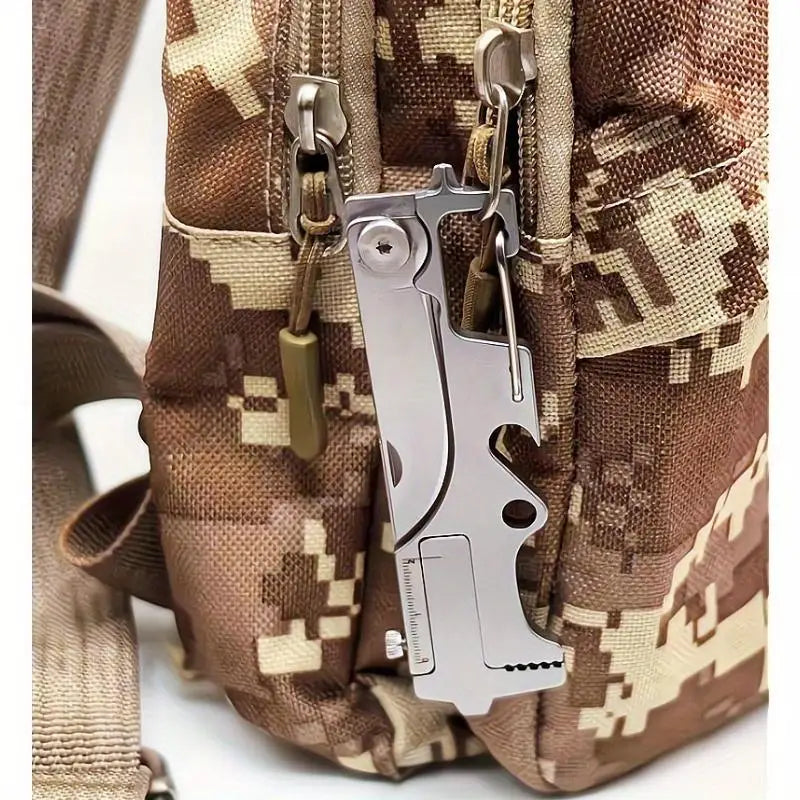 Stainless Steel Multi-Function Keychain Tool & Bottle Opener Multi-Function Keychain Tool Babs