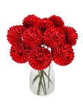 Silk Hydrangea Artificial Flowers – Wedding & Home Decor 5/10pcs Artificial Silk Flowers Babs color 9 5 pcs