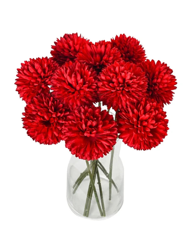Silk Hydrangea Artificial Flowers – Wedding & Home Decor 5/10pcs Artificial Silk Flowers Babs color 9 5 pcs