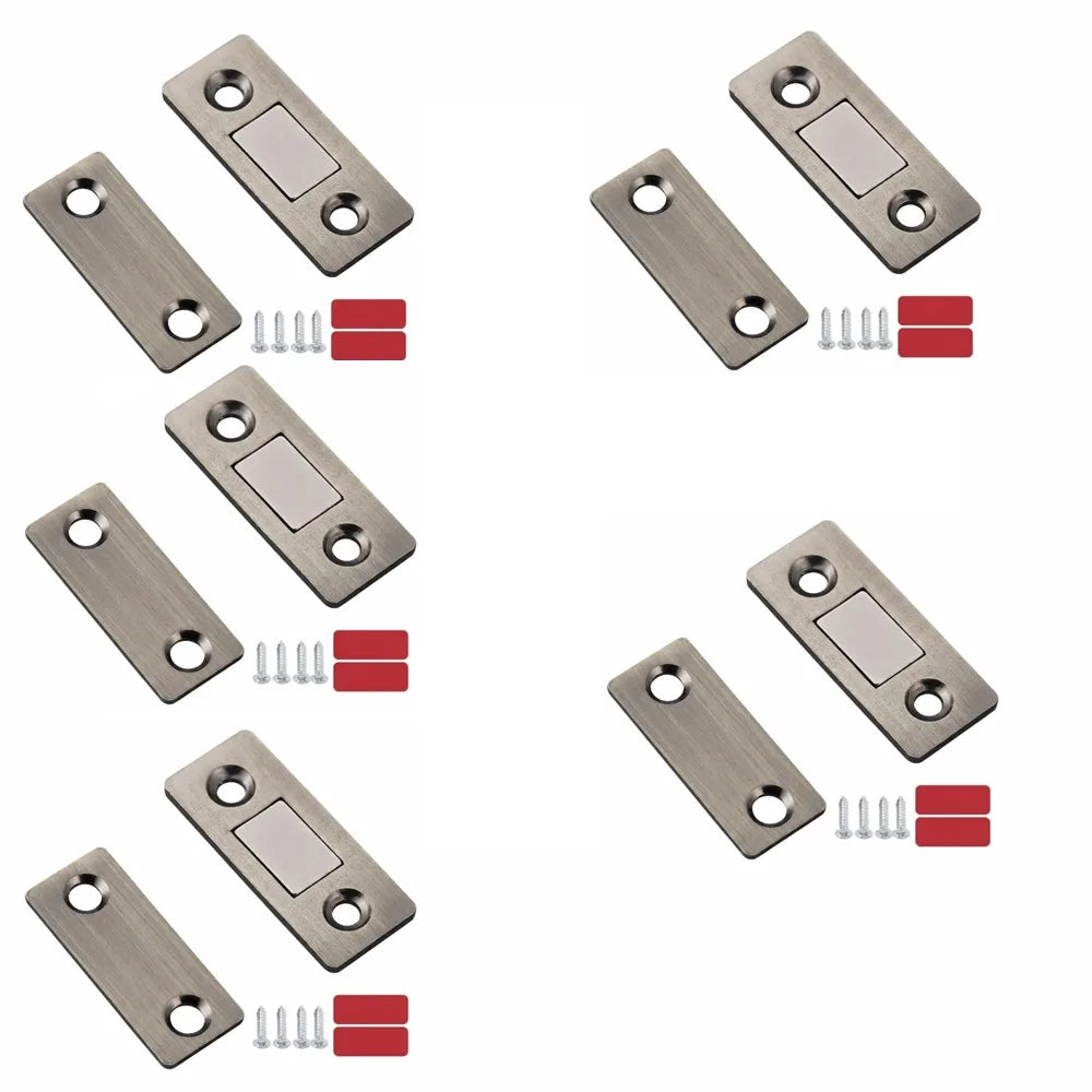 5-Set Ultra-Thin Magnetic Cabinet Catches & Drawer Magnets Magnetic Cabinet Catch Babs Copper