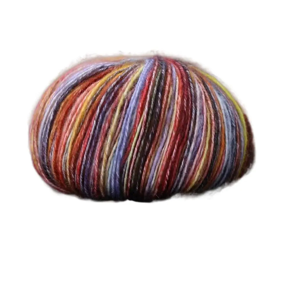 Multicolored Variegated Worsted Knitting Yarn – Super Soft Knitting Yarn Babs Style 13