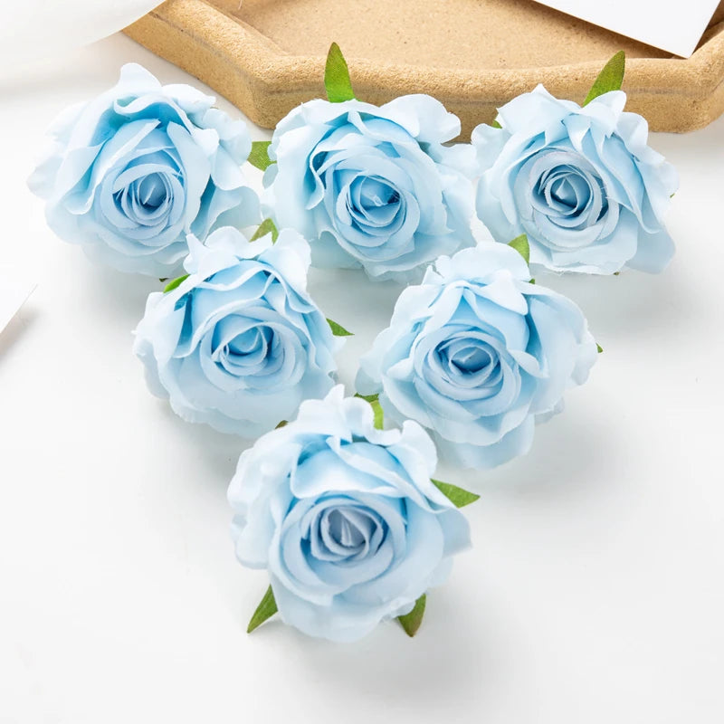 Silk Rose Artificial Flowers Bulk 50/100pcs – Wedding & Decor Artificial Silk Flowers Babs color 10 100pcs