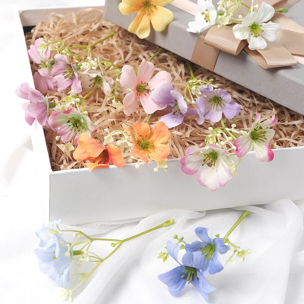 Silk Rose Artificial Flowers 10/20 Pcs – Home & Wedding Decor Artificial Silk Flowers Babs