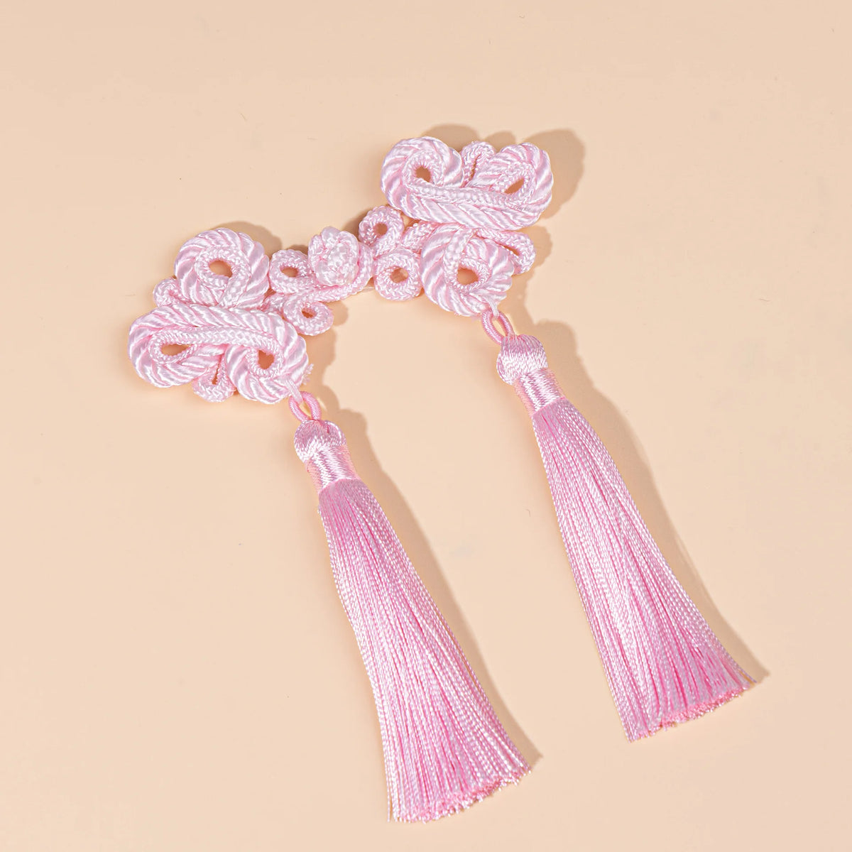 Chinese Knot Frog Buttons – Tassel Cheongsam DIY Fasteners Decorative Sewing Buttons Babs 3
