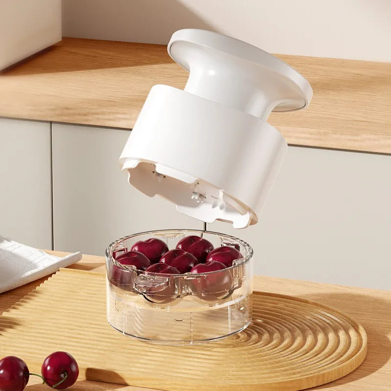 7-Hole Cherry Pitter Press – Fast Stone Fruit Core Remover Cherry Pitter Tool Babs