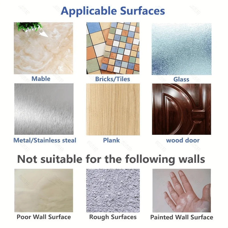 Nail-Free Adhesive Hooks – Strong Traceless Wall Hooks Adhesive Wall Hooks Babs