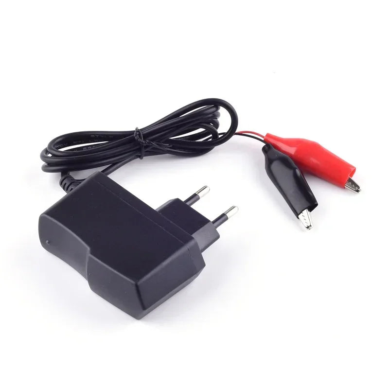 12V 1A Lead-Acid Battery Charger with Clips – Auto & Motorcycle Battery Charger Babs