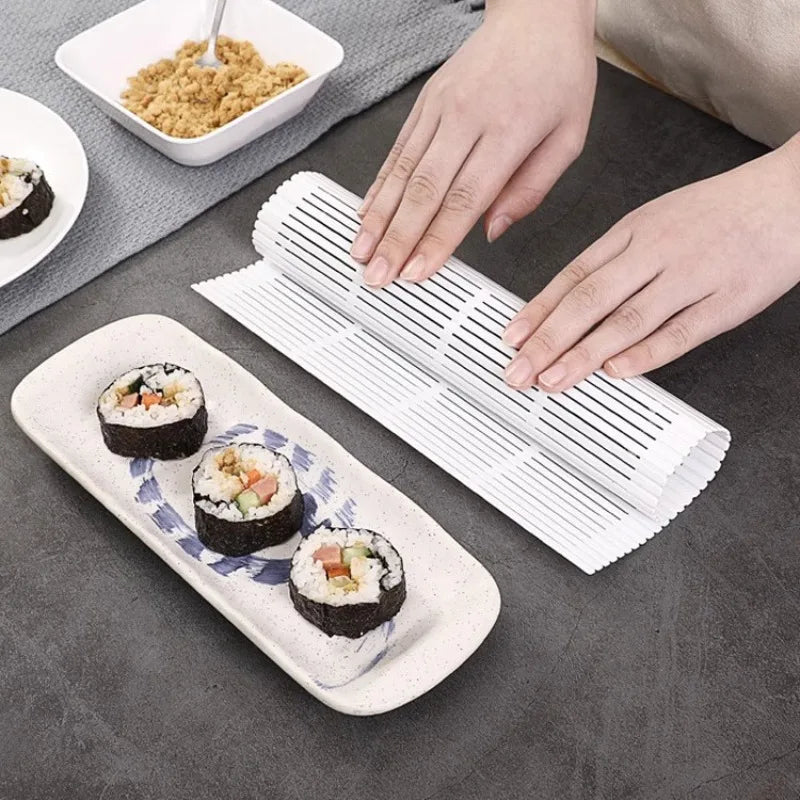 Sushi Roll Mat – Non-Stick Plastic Mat for Nori & Rice Balls Sushi Roll Mat Babs