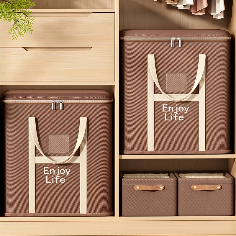 Large Collapsible Storage Bags for Clothes, Blankets & Bedding Collapsible Storage Bags Babs