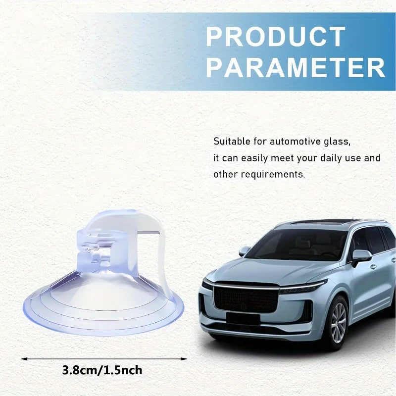 20pcs Car Window Sunshade Suction Cup Hooks – PVC Loop Design Car Suction Cup Hooks Babs