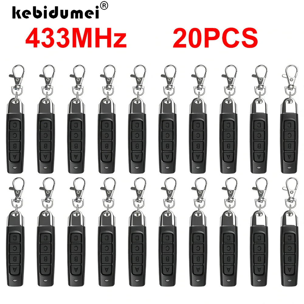 20PCS 433MHz 4-Button Remote Control Duplicator Cloning Kit Remote Control Duplicator Babs