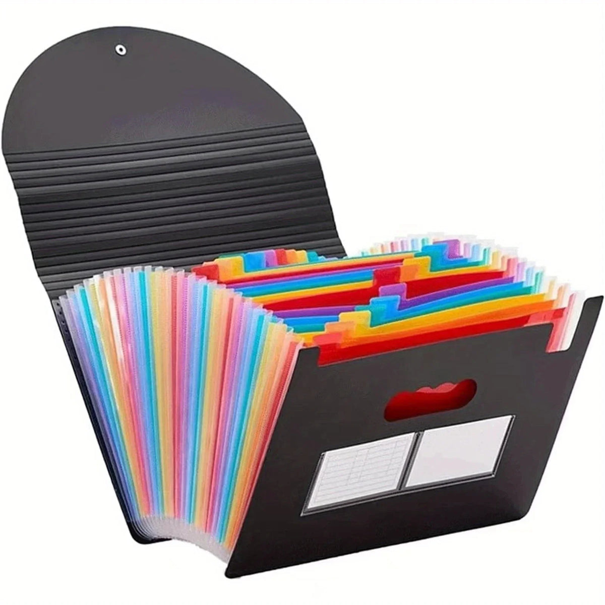 A4 Hanging File Organizer – 13/25 Pocket Flip Folder Bag File Organizer Bag Babs