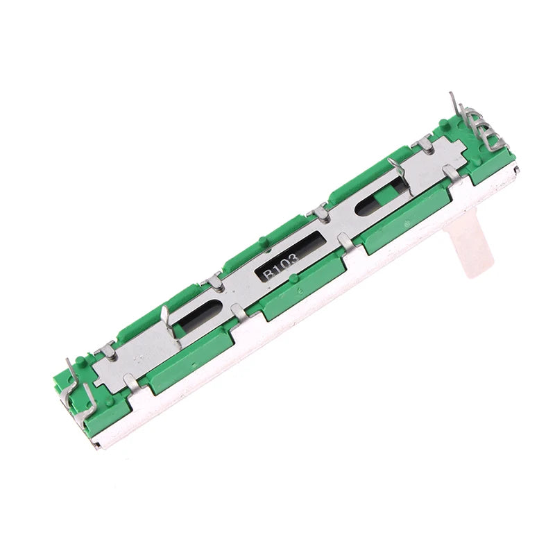 60mm B10K Double Sliding Potentiometer Fader for Audio Mixer Sliding Potentiometer Babs