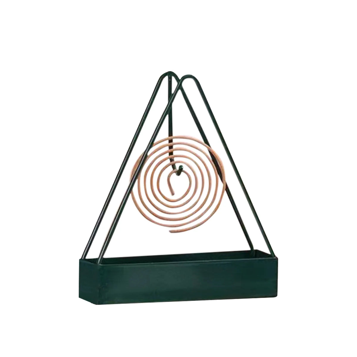 Triangular Iron Mosquito Coil Holder with Ash Tray | Home Décor Mosquito Coil Holder Babs B