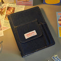 Denim Notebook Journal Diary – Y2K Retro Style with Pocket Denim Journal Notebook Babs A1