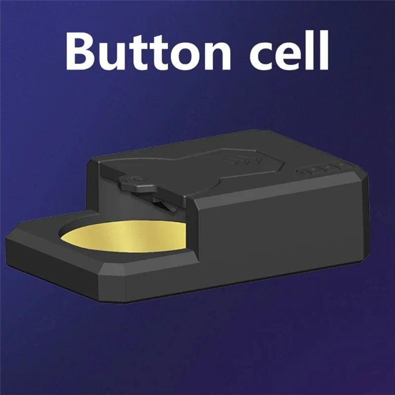 Button Battery Charger – ML2032 ML2020 ML1220 ML2016 Type-C Button Battery Charger Babs Black